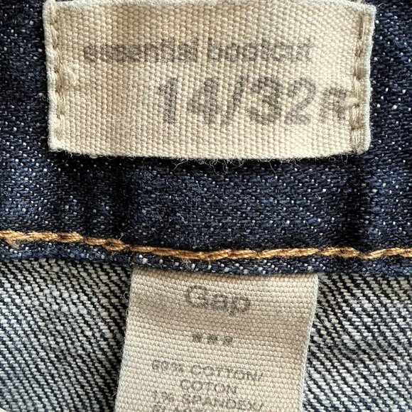 GAP ESSENTIAL BOOTCUT JEANS 14/32R GREAT CONDTION - Picture 11 of 12
